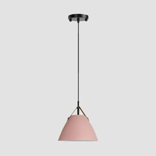 Klockformad Multicolor LED Modern Taklampa