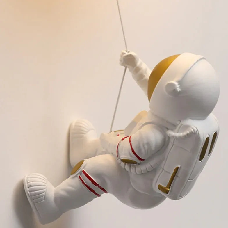 Astronaut Måne Modern Enkel Sängbord Vägglampa