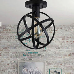 Taklampa Kulor Svart Modern Industriell Design 