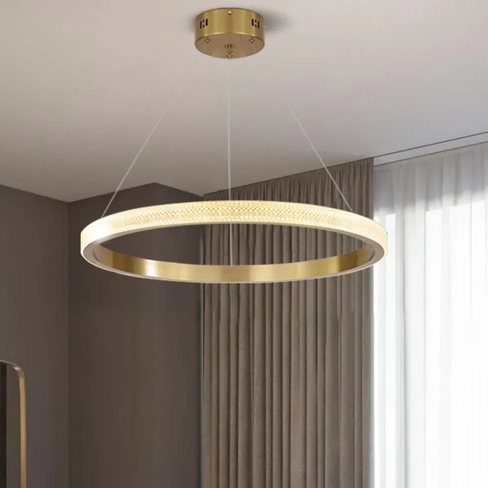 Multiring Design Minimalistisk Modern Pendellampa 