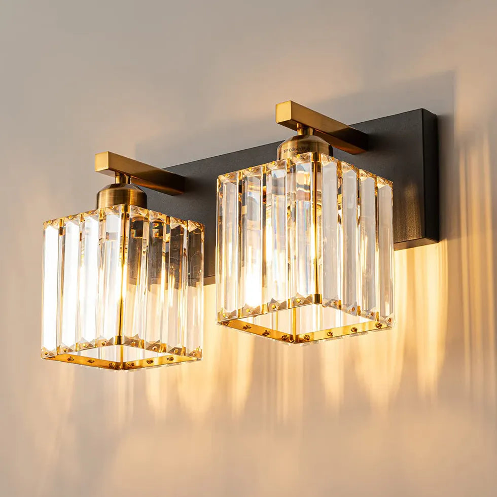 Vägglampor Badrum Modern Kristall Högkvalitativ Design 