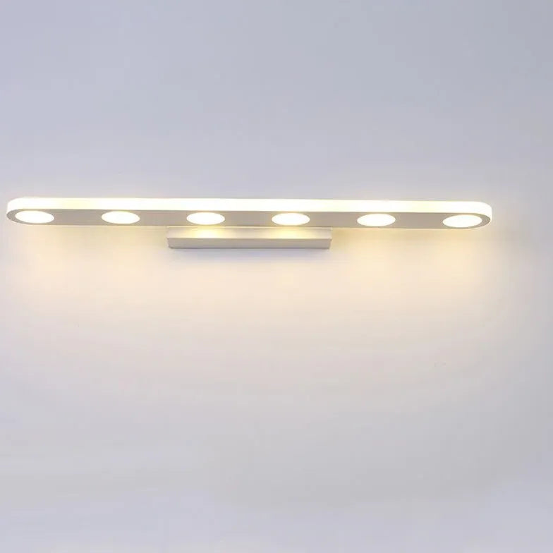 Vit Flush Led Spegel Badrumsvägg Ljus