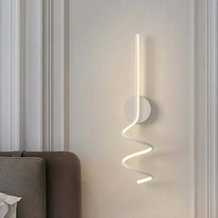 Spiral LED Modern Sovrum Vägglampor 