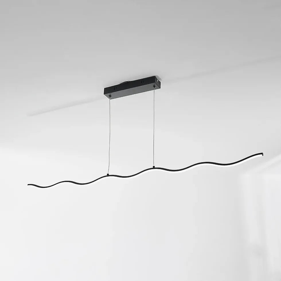 Vågig Linje Minimalistisk Modern Pendellampa