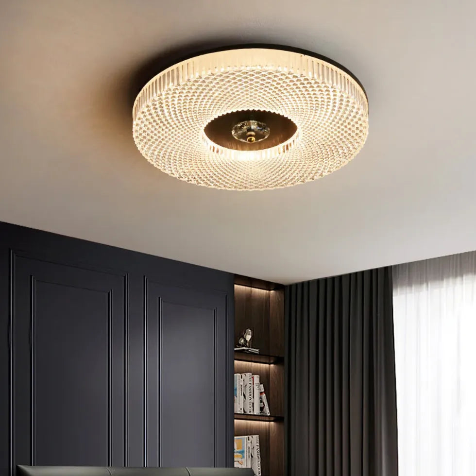 Taklampa LED Dimbar Akryl Rund Modern Design