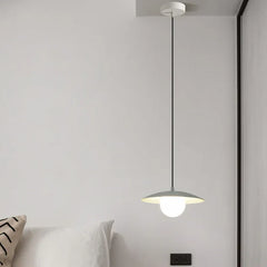 Minimalistisk Design Vit Modern Taklampa