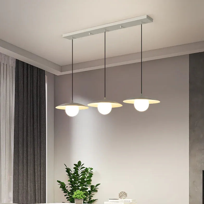 Minimalistisk Design Vit Modern Taklampa