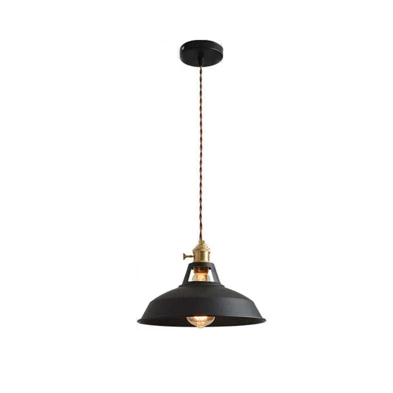 Cirkulär Paraplyformad Retro Enkel Taklampa Design 