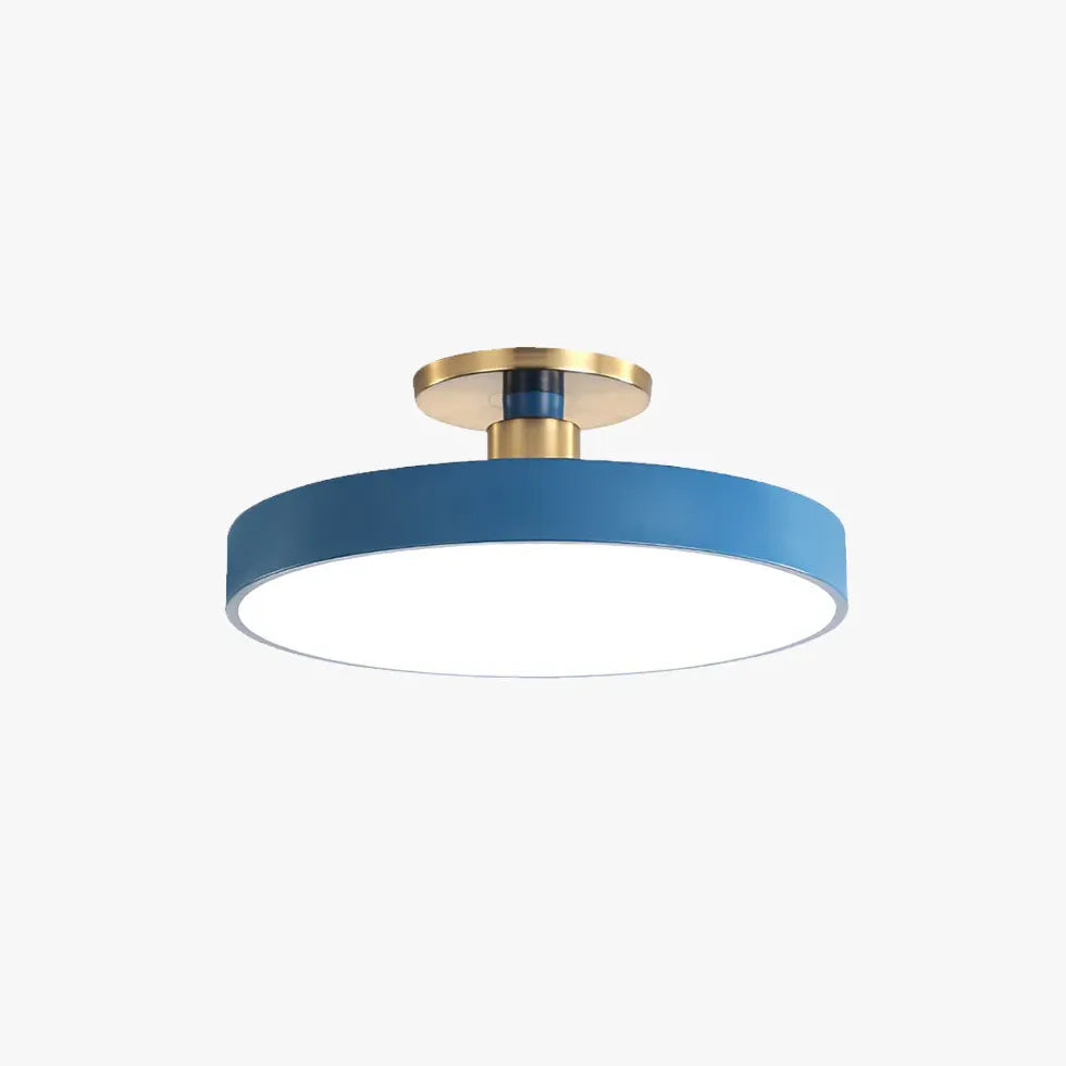 Disk Modern Minimalist Sovrum Taklampa