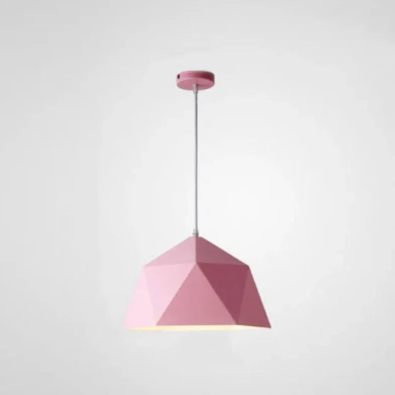 Polyhedron Vit Morandi Lampa Enkel Taklampa 