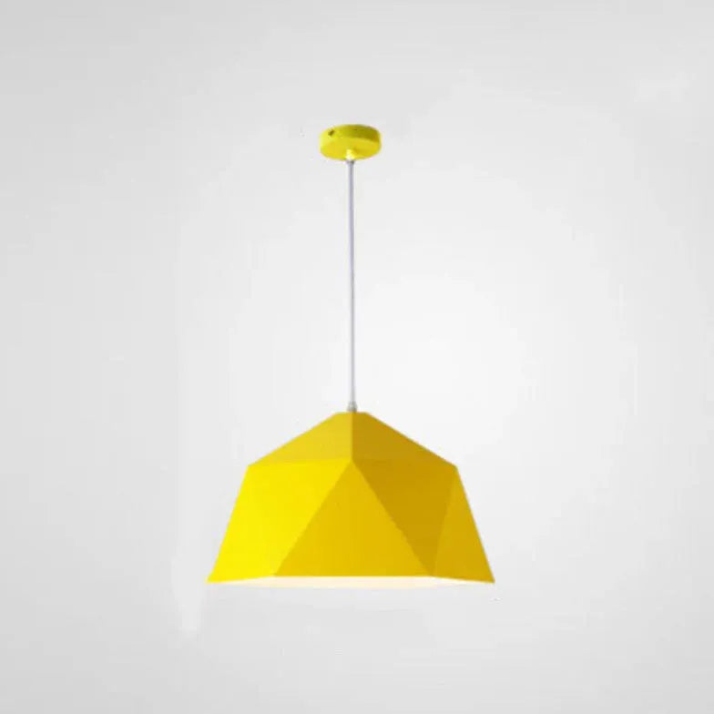 Polyhedron Vit Morandi Lampa Enkel Taklampa 