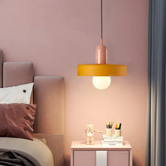 Tecknad Svamp Modern Glas Taklampa Design 