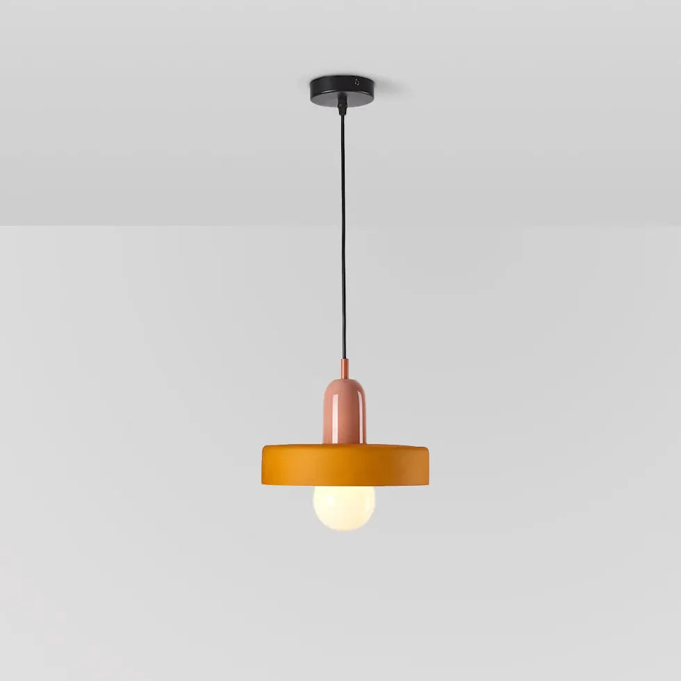 Tecknad Svamp Modern Glas Taklampa Design 