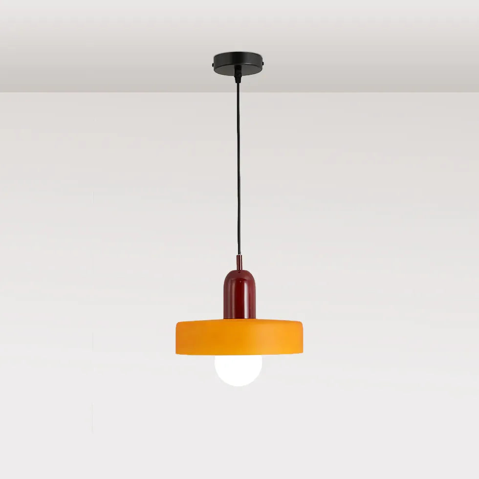 Tecknad Svamp Modern Glas Taklampa Design 