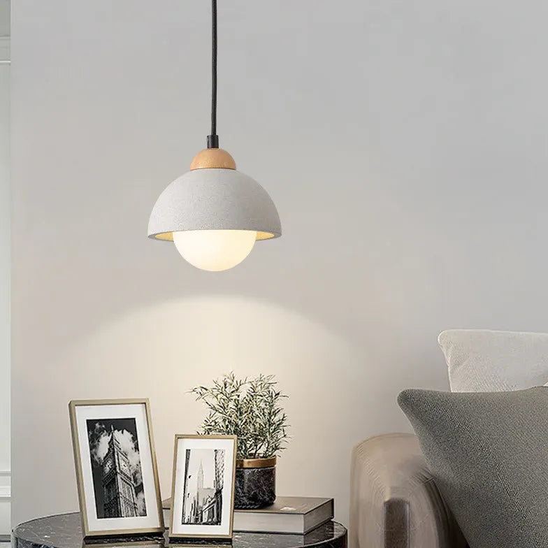 Halvklot Modern Enkel Minimalistisk Pendellampa