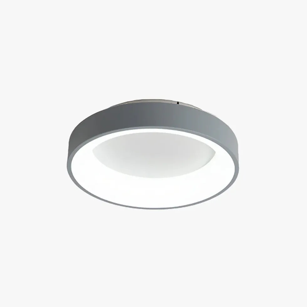 Taklampe Led Vit Rund Sovrum Design 