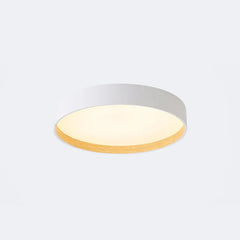 Grå Rund Minimalistisk Modern Taklampa 