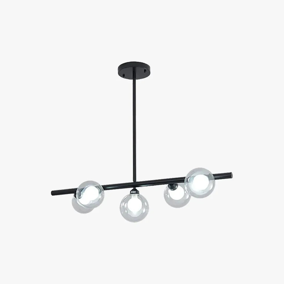 Lång Stripad Bubbel Modern Kök Taklampa Design 