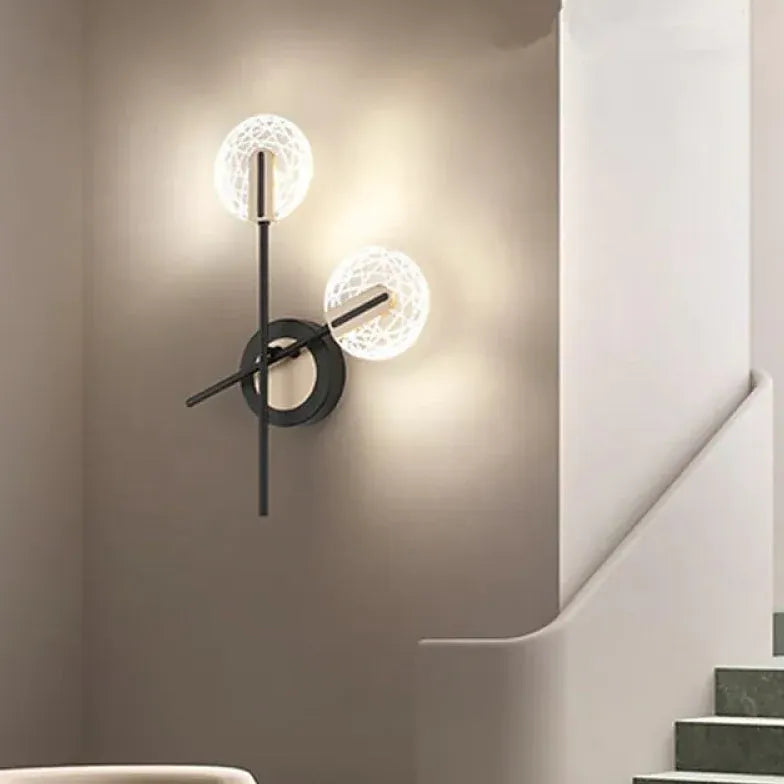 Rotera Rund LED Modern Vägglampor 